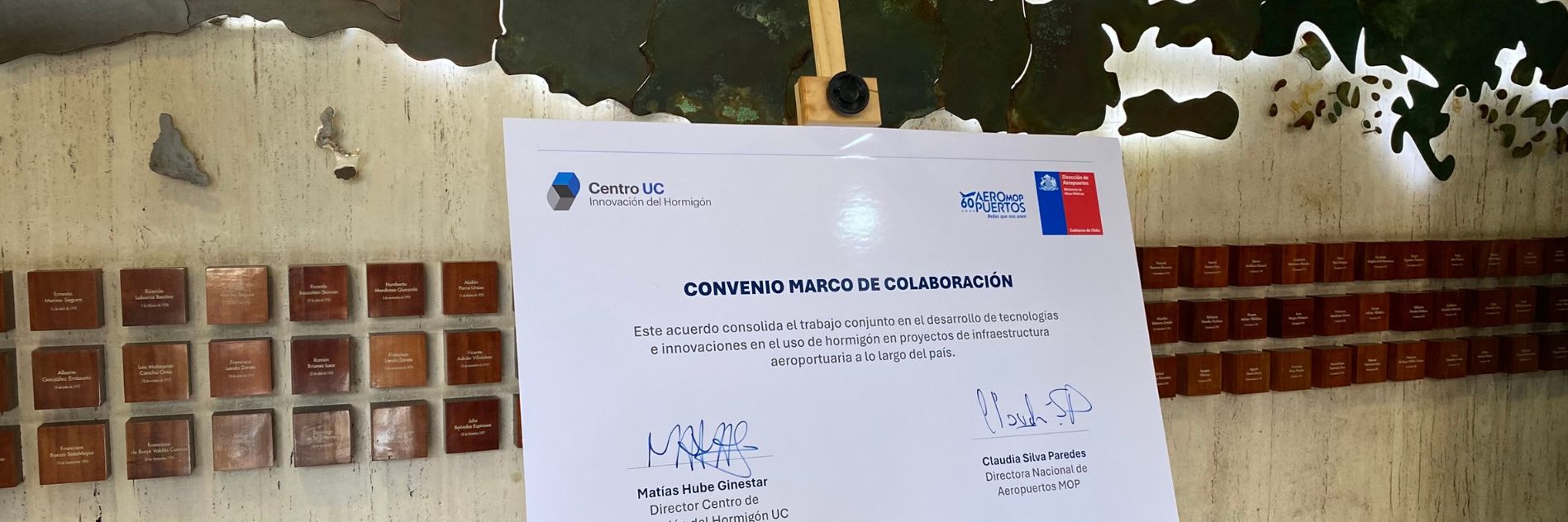 Renovación Convenio DAP MOP y CIH UC