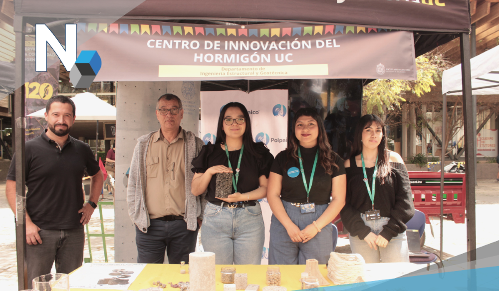 Representantes de Chile en próxima competencia internacional de hormigón permeable compartieron con la comunidad UC