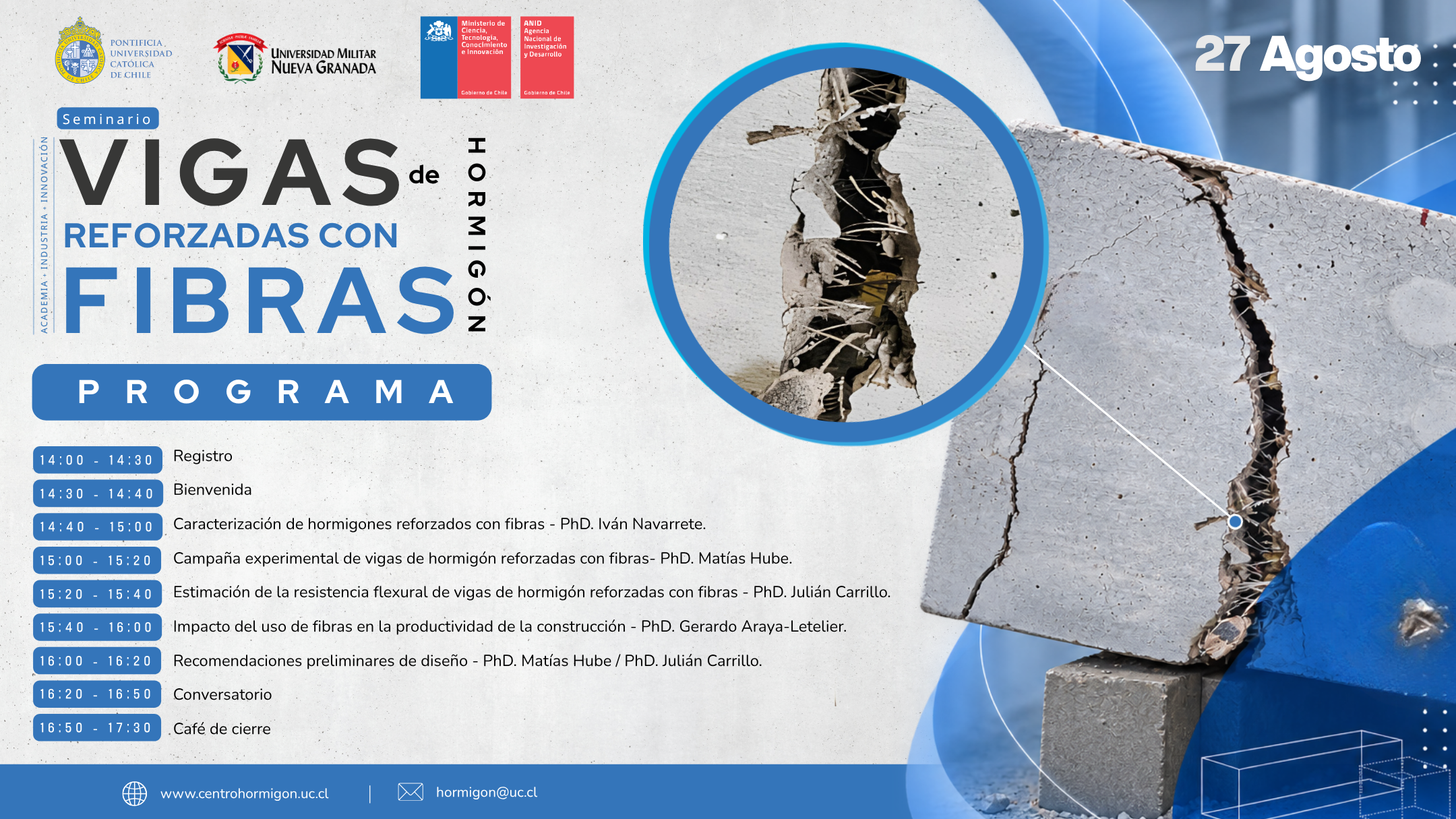 N 20260824 Seminario Vigas reforzadas con Fibras Programa