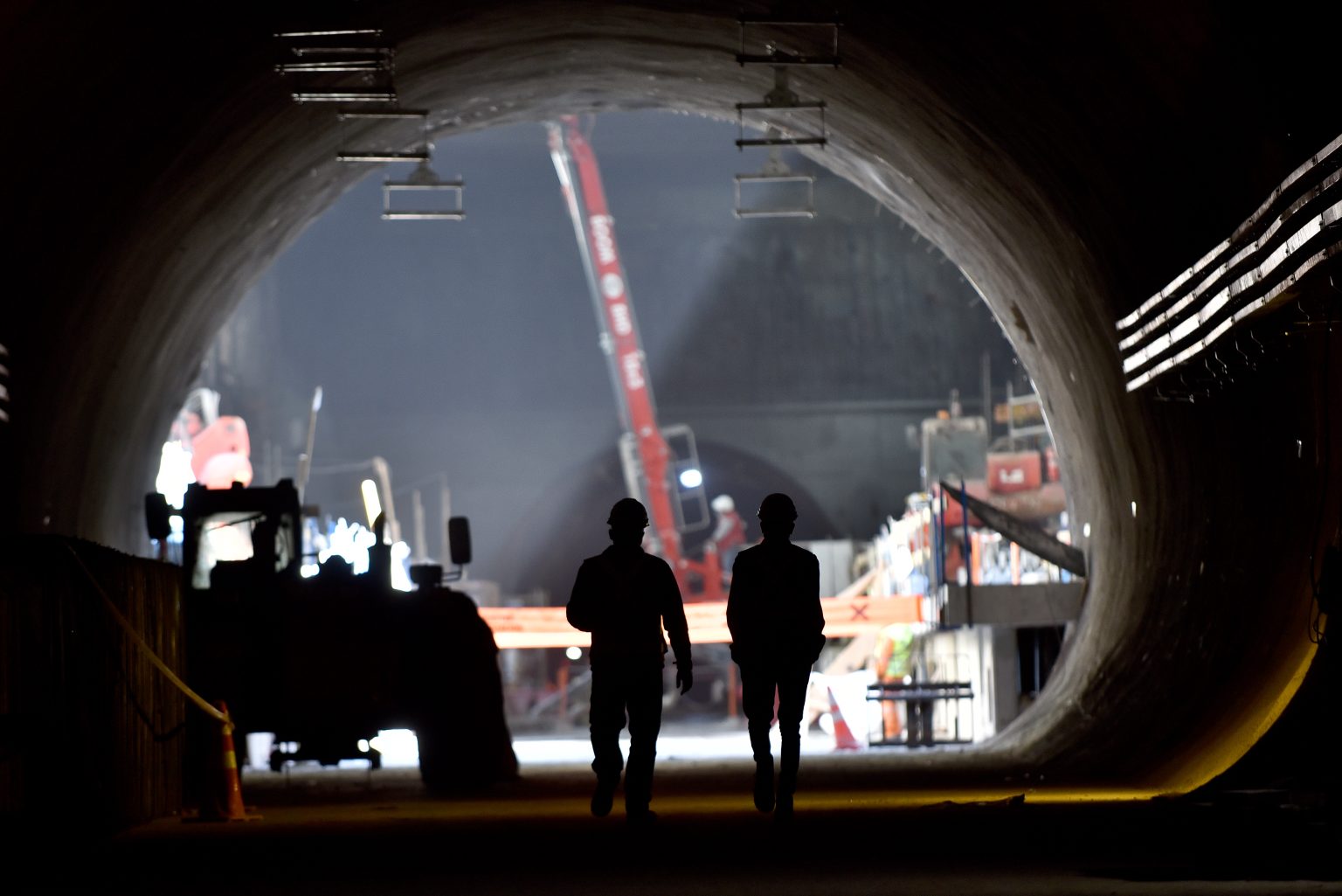 Tunel y estación 3 de la extensión L3