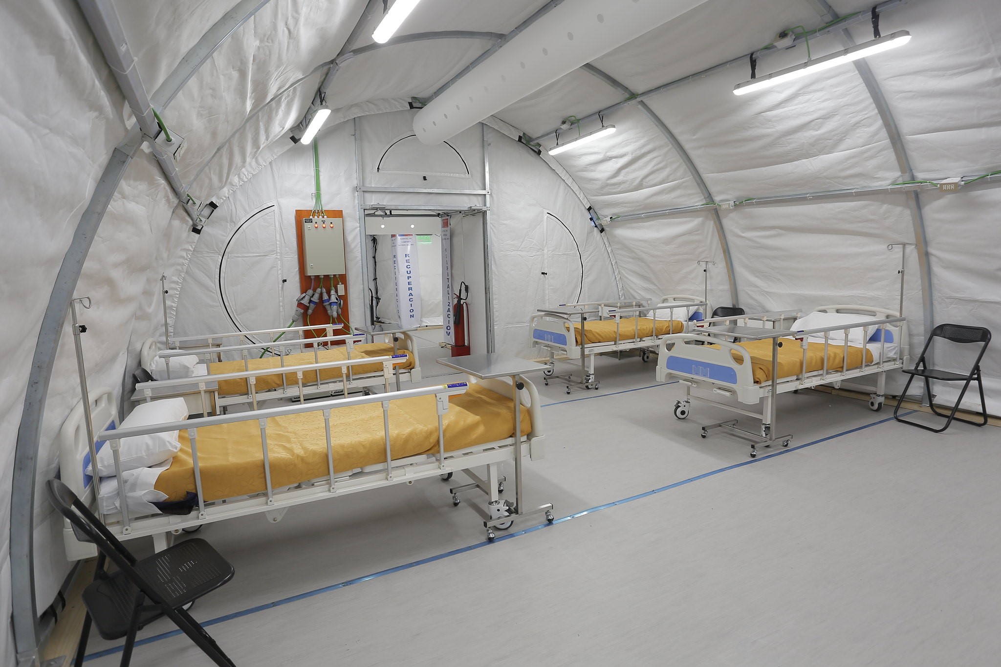 Hospital Modular con capacidad de 100 camas instalado en mayo en Puente Alto