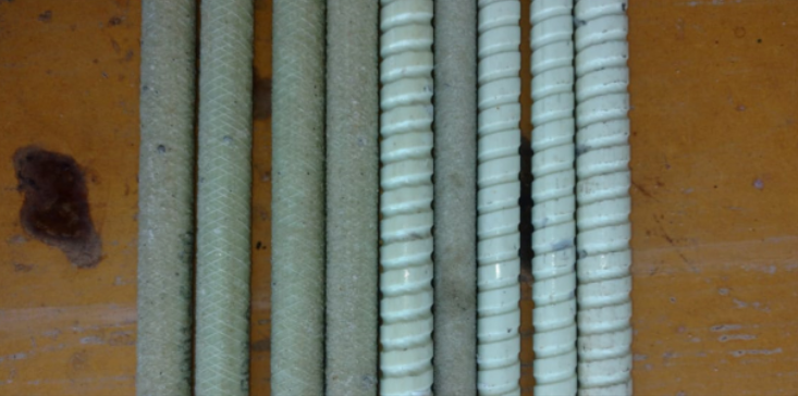 barras de polímero reforzadas con fibra de vidrio (GFRP)