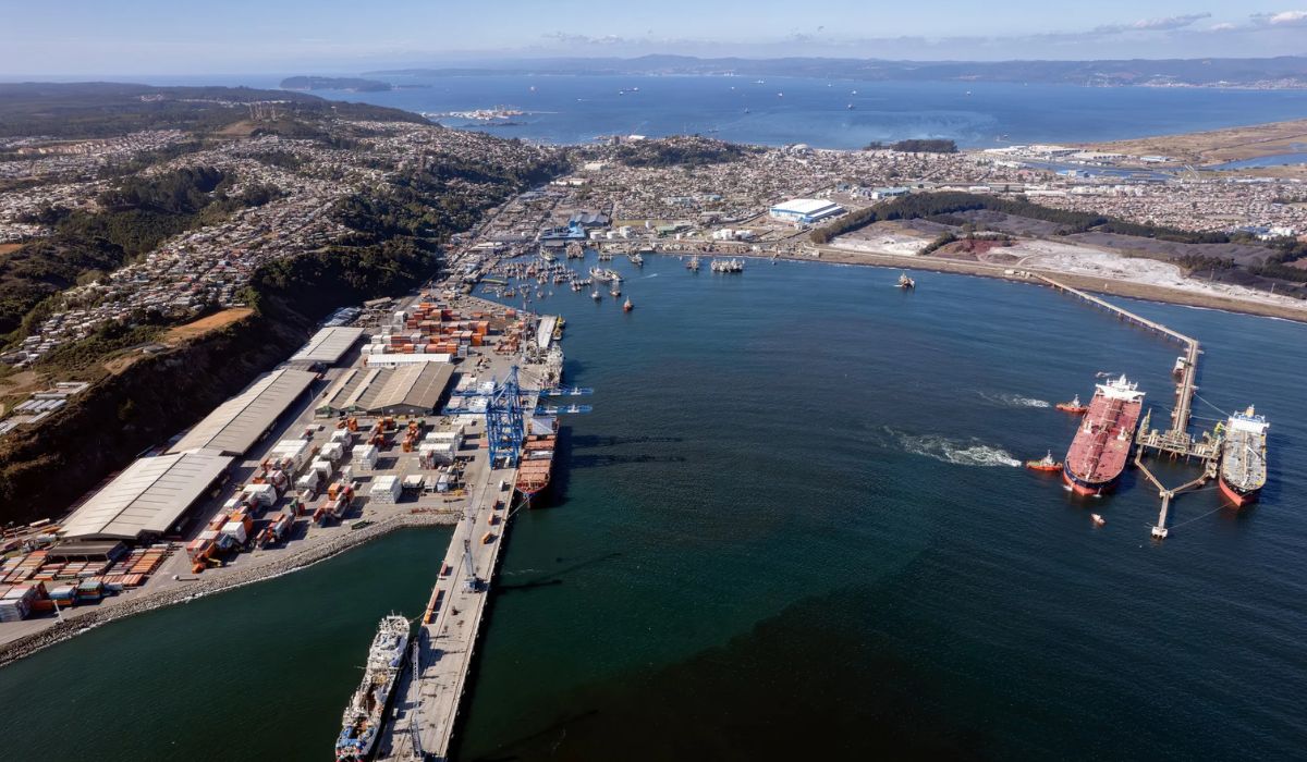 R ACV aditivo celulosa puertos Chile Talcahuano